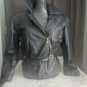 Soho Black Leather Jacket